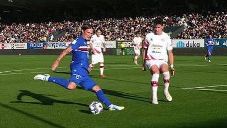 Sampdoria, che occasione persa. Il Sudtirol si salva in extremis. D’Angelo: “Meritavamo di vincere”