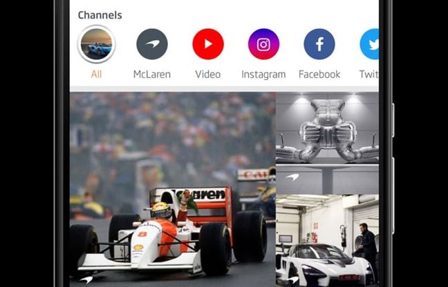 McLaren,  l’auto in tasca con una app