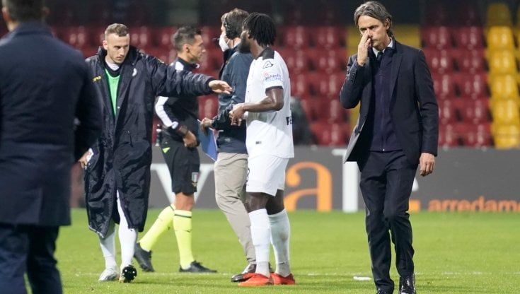Benevento, Inzaghi: "Sconfitta che ci deve far riflettere"