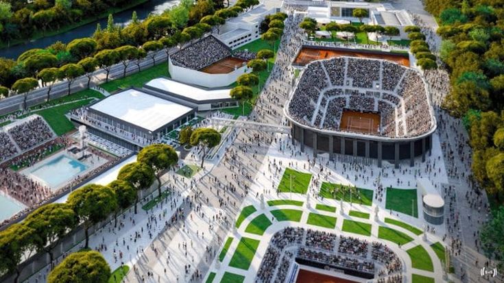 Internazionali, ecco la SuperTennis Arena: un nuovo campo davanti al Centrale dei big