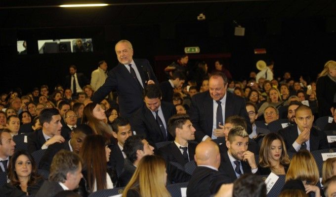 Napoli, De Laurentiis: ''Con Benitez faremo cose eccezionali. Hamsik non ha prezzo''