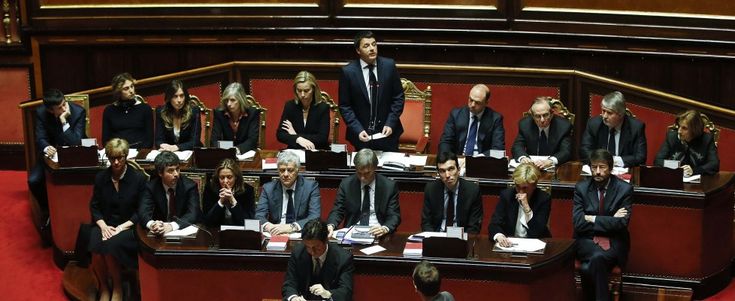 Governo Renzi: il pi&ugrave; giovane e il pi&ugrave; rosa d'Italia