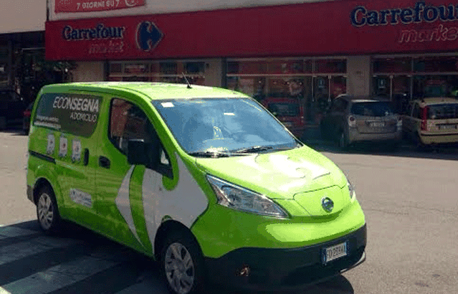 Nissan, la spesa a domicilio è amica dell'ambiente
