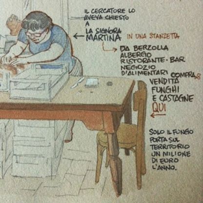 Borgotaro, "Disegnatori in cammino" in mostra i diari