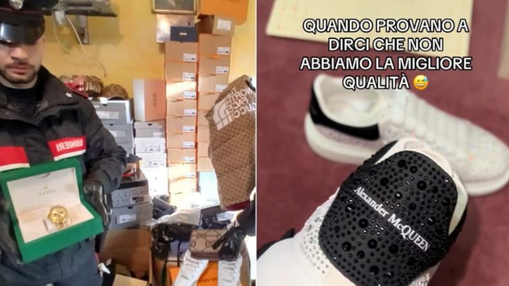 Rolex, Prada e Gucci: tutti i prodotti fake in vendita sul profilo TikTok “Luxury Castelli Romani”