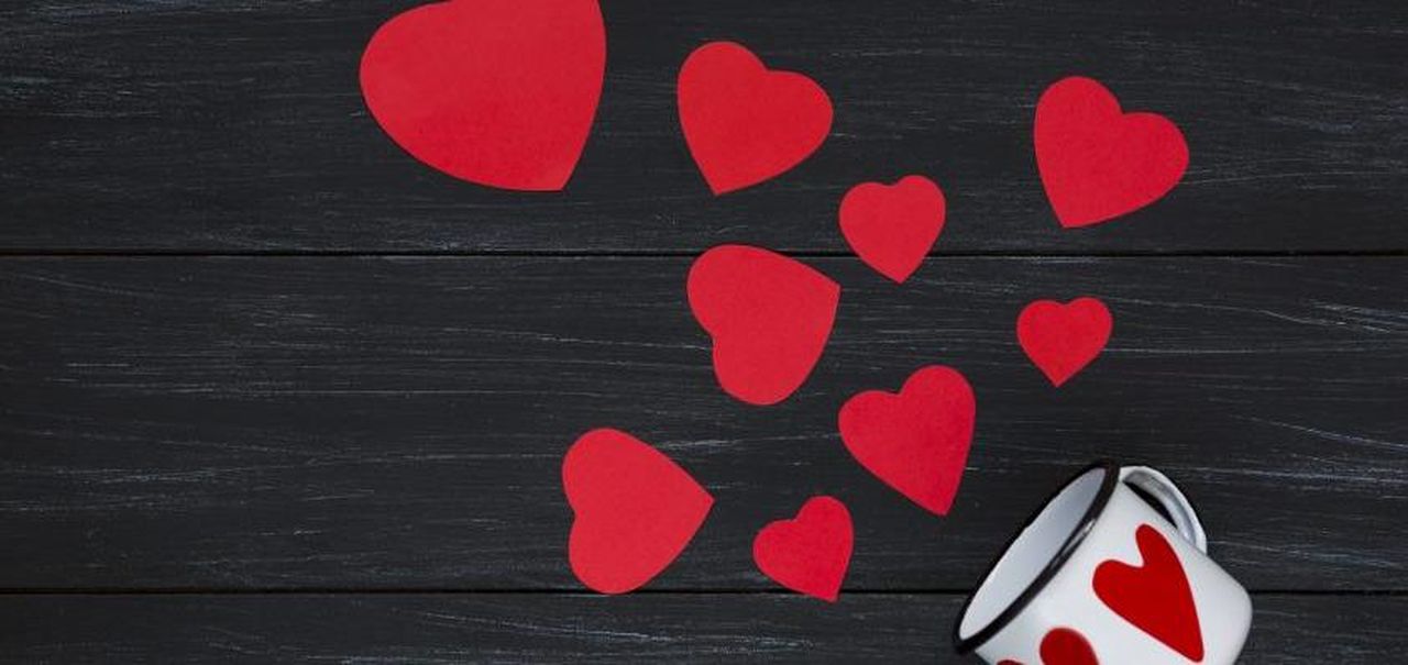 tazzine con un cuore grande cosi la