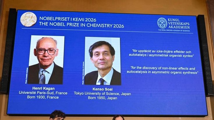 Kagan e Soai Nobel per la Chimica. Hanno svelato i misteri delle molecole specchio