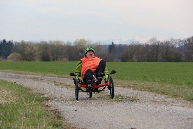 Dalla Germania all'Italia, viaggio in bicicletta di un malato di Parkinson 