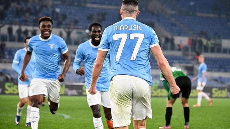 La Lazio torna a vincere: 2-1 al Sassuolo, decide Marusic al 92’