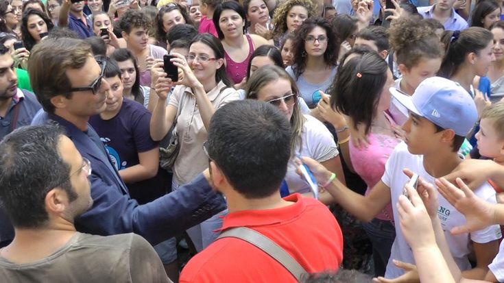 Fiction su don Diana<br />l'arrivo di Preziosi sul set