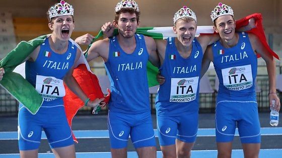 Atletica, Europei under 20: l'Italia chiude alla grande, oro nella 4X400