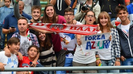 La nazionale di Conte a Bari: "L'Italia ci guarda, abbiamo una grande responsabilit&agrave;"