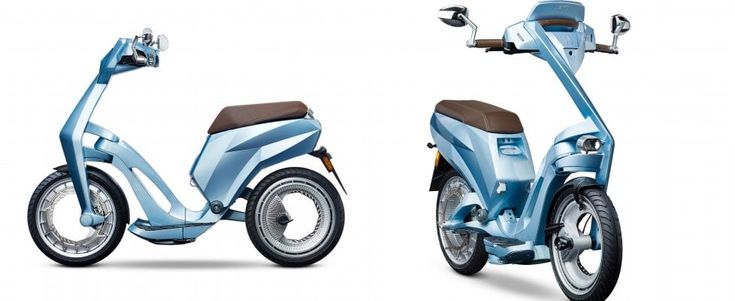 Sorpresa Ujet, lo scooter elettrico che si piega come una Graziella