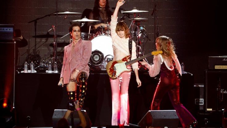 Sanremo 2022, Maneskin superospiti della prima serata