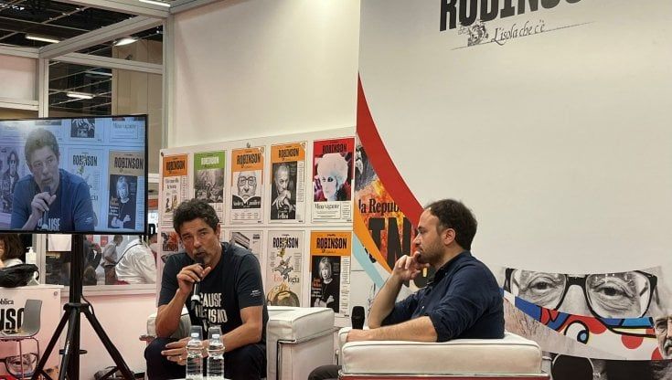 Salone del libro di Torino 2022, Alessandro Gassman ad Arena Robinson: "Insegniamo a scuola il rispetto per l'ambiente"