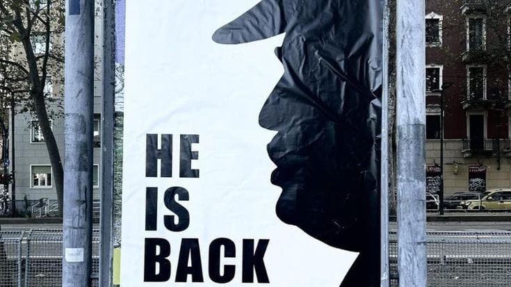 “He is back”, l’ultima opera di Vitali è dedicata a Trump