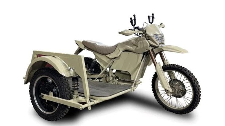Kalashnikov non solo AK-47: ora lancia una moto elettrica enduro con sidecar modulare