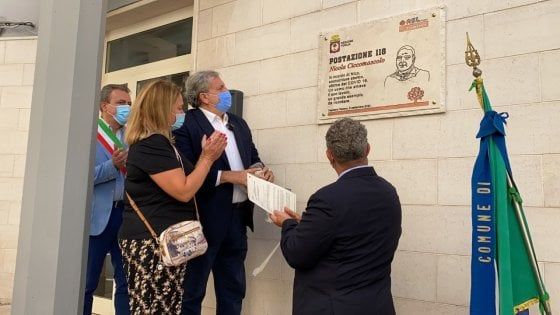 Foggia, intitolata a soccorritore morto di Covid postazione del 118