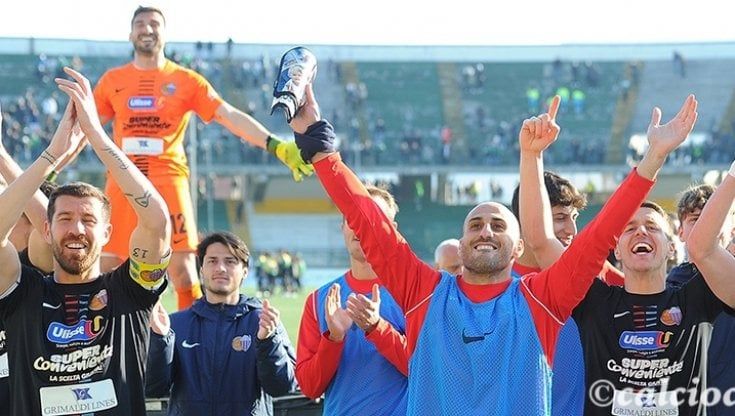 Il Catania conquista un pareggio a Potenza. A un punto dalla zona playoff