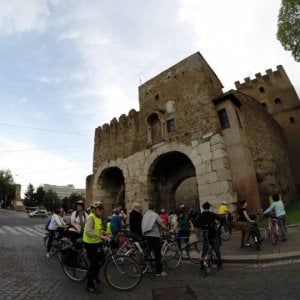 Roma, prove generali per il Parco delle Mura a viale Castrense