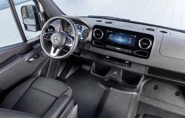 Sprinter Mercedes, trasporti in prima classe