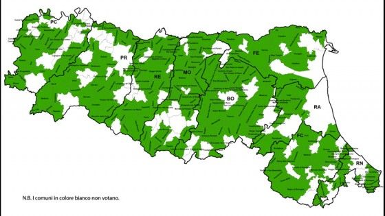 Domenica urne aperte, tutti i numeri dell'Emilia-Romagna