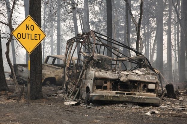 La California devastata dagli incendi 