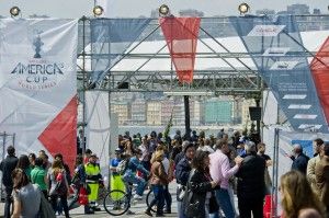 Coppa America, baby promessa inaugura il Village