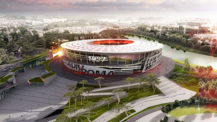 Sembra il Colosseo, sar&agrave; lo stadio di Totti