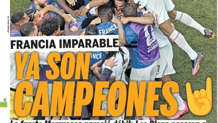 “I francesi sono già campioni”: il giornale argentino Olé punta sulla scaramanzia