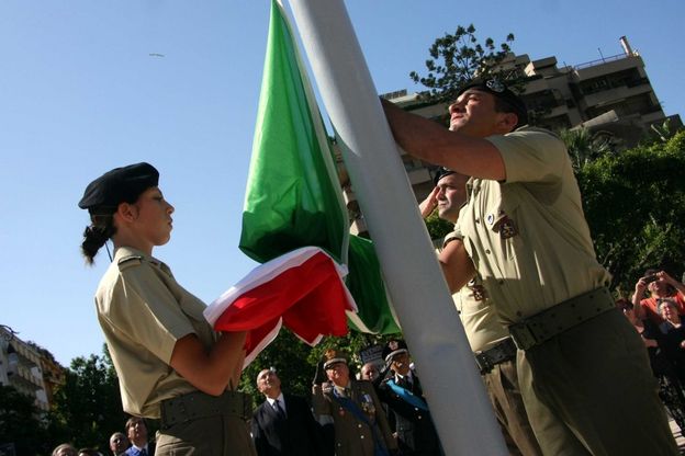 Festa della Repubblica<br />cerimonia in piazza Vittorio Veneto