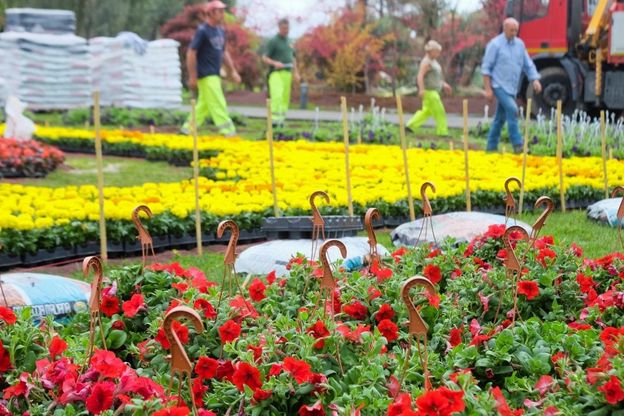 Euroflora, corsa finale per l'allestimento