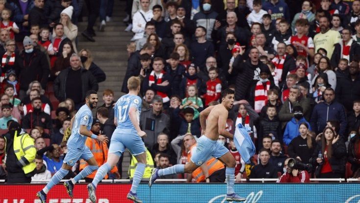 Premier League, anno nuovo ma solito Manchester City: Arsenal battuto al 93'. decide Rodri