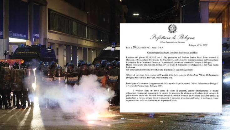 Virtus-Maccabi, ecco il verbale della prefettura in cui si definì il PalaDozza “inidoneo”