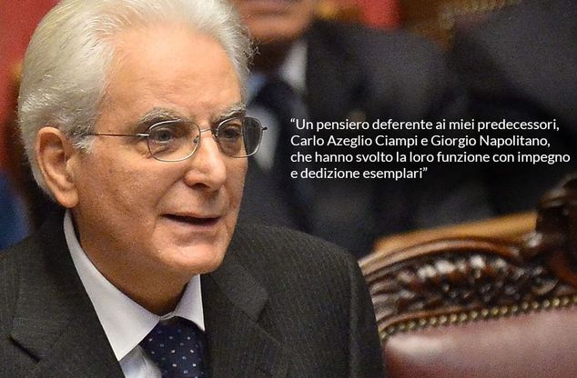 Il discorso di Mattarella al parlamento: le frasi