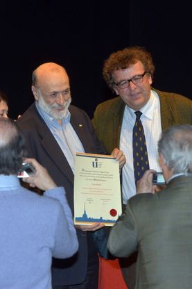 La laurea a Carlin Petrini
