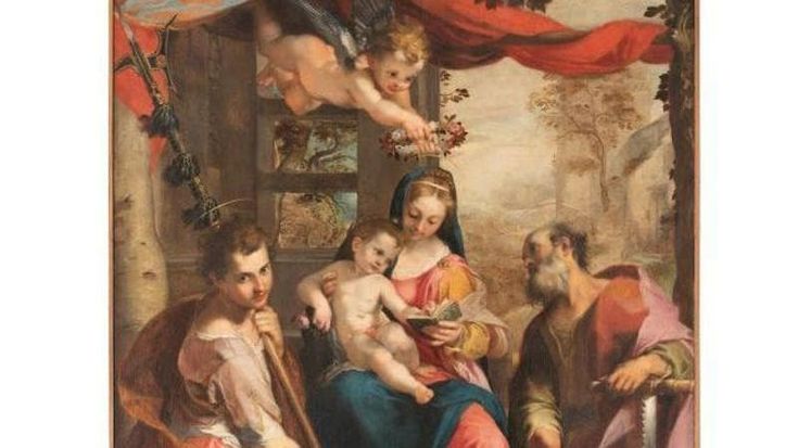 La Madonna col bambino di Federico Barocci: il quadro di Natale a Palazzo Marino