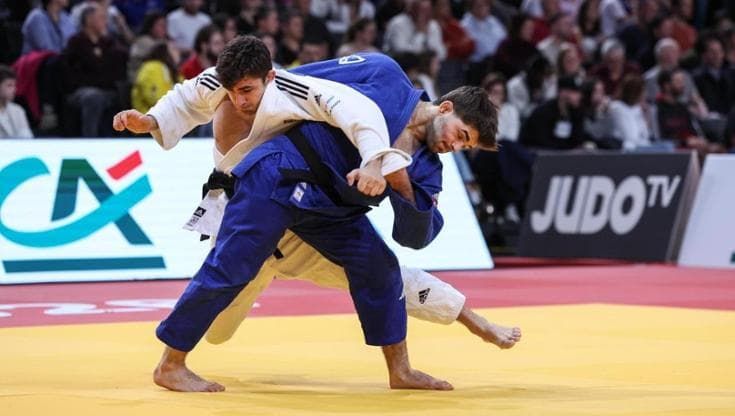 Judo, Grand Slam Parigi: Lombardo d'argento e Accogli ai piedi del podio