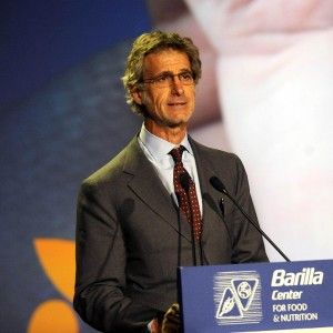 Renzi, la fiducia di Barilla<br />"Energia rivoluzionaria"