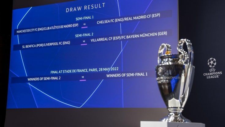 Sorteggio quarti Champions League: rivincita Chelsea-Real Madrid, in City-Atletico è sfida Guardiola-Simeone