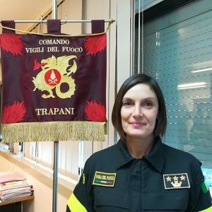 Trapani, è una donna il nuovo comandante dei vigili del fuoco