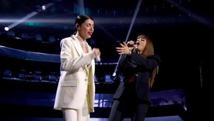 Giorgia e Annalisa incantano l’Ariston con "Skyfall": standing ovation per un duetto da brividi