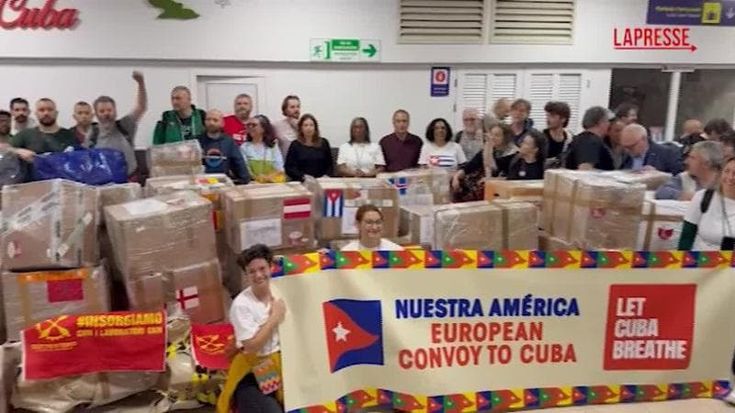 Cuba, parte da Roma il terzo Convoy solidale: a bordo 79 casse di farmaci e materiale sanitario