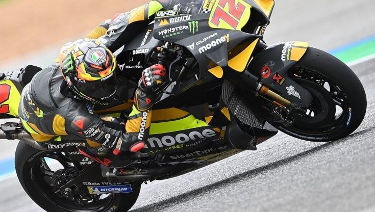 Motogp, Bezzecchi in pole in Thailandia. Alle sue spalle Martin e Bagnaia