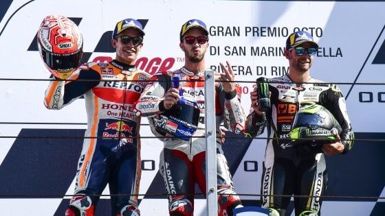 Dovizioso perfetto, Valentino senza acuti. Le pagelle del Gp di Misano