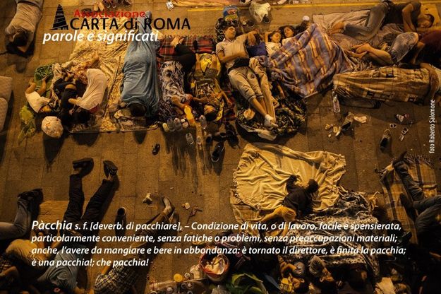 Da "pacchia" a "crociera": dodici cartoline contro l'odio