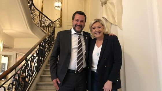 Sovranisti europei, incontro a Parigi Salvini-Le Pen: "È l'inizio di una nuova Europa"