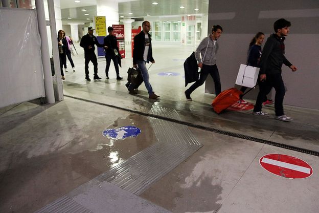 Arriva la prima pioggia<br />la stazione Av si allaga