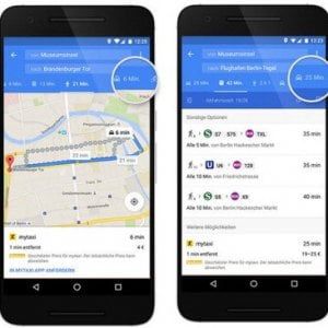 Mytaxi, ora si prenota anche su Google Maps