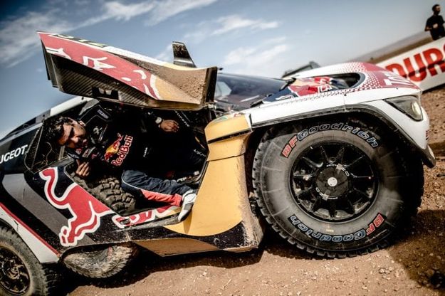 Rally del Marocco - Penultima tappa complicata per il Team Peugeot Total